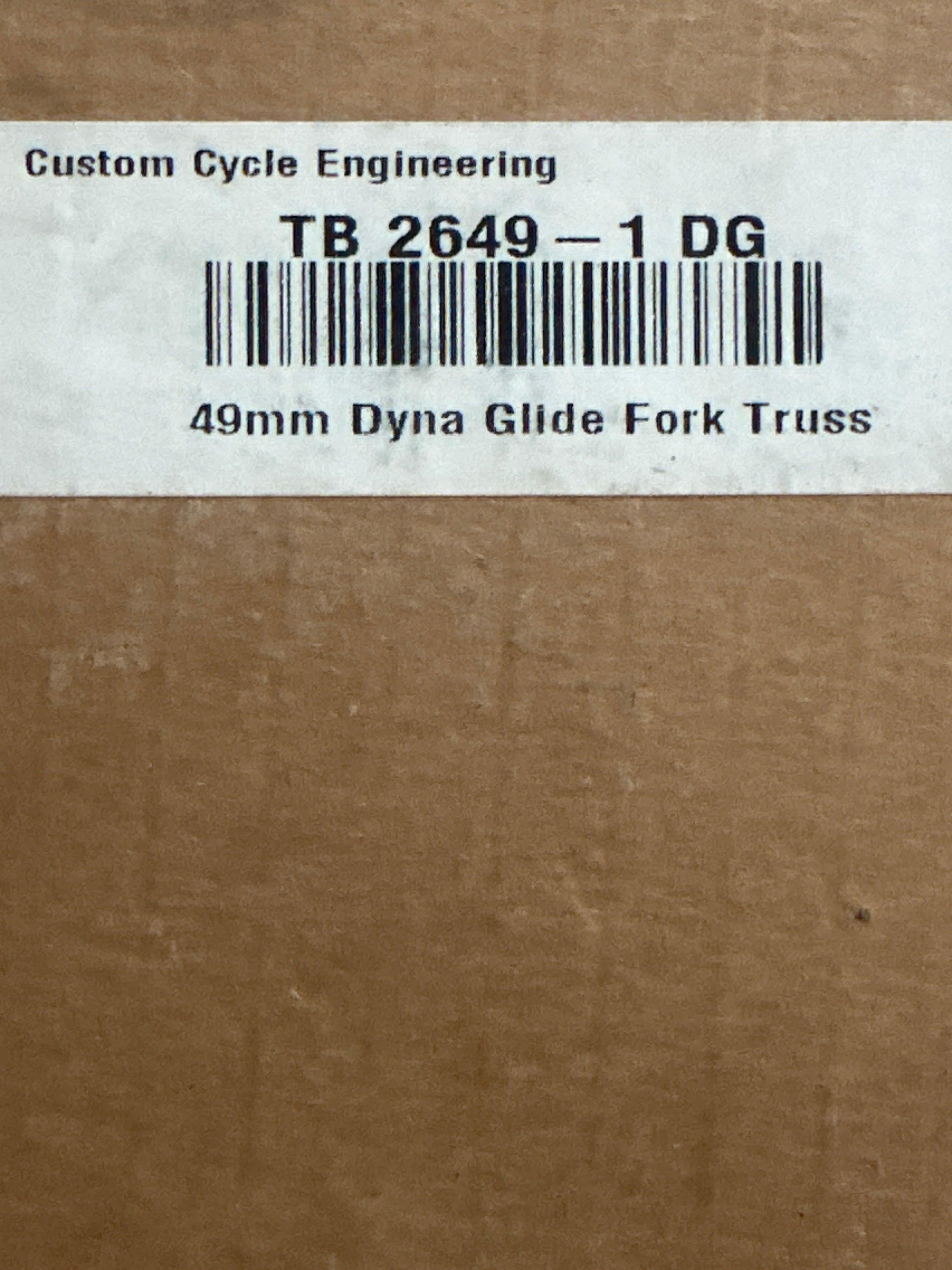 FORK TRUSS-DYNA GLIDE 49MM- CHROMED, TB 2649-1 DG