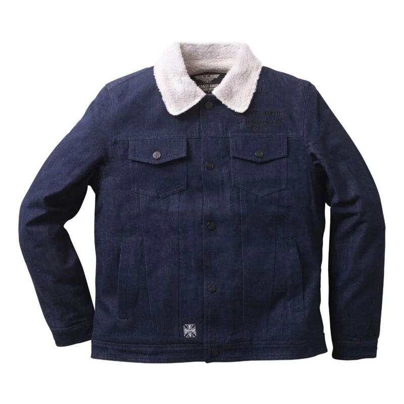 GIACCA IN TELA FODERATA SHERPA WEST COAST CHOPPERS JEANS
