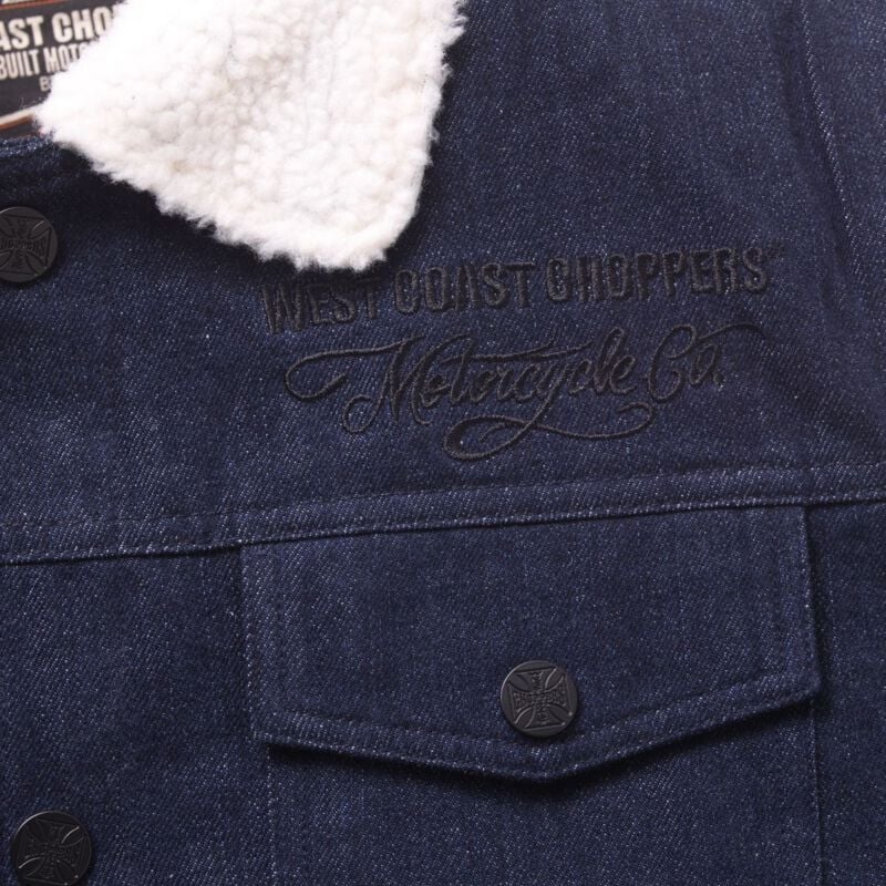 GIACCA IN TELA FODERATA SHERPA WEST COAST CHOPPERS JEANS