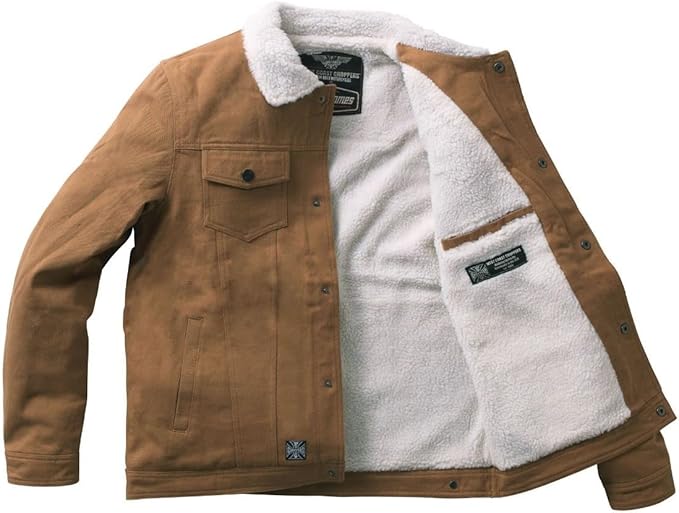 GIACCA IN TELA FODERATA SHERPA WEST COAST CHOPPERS