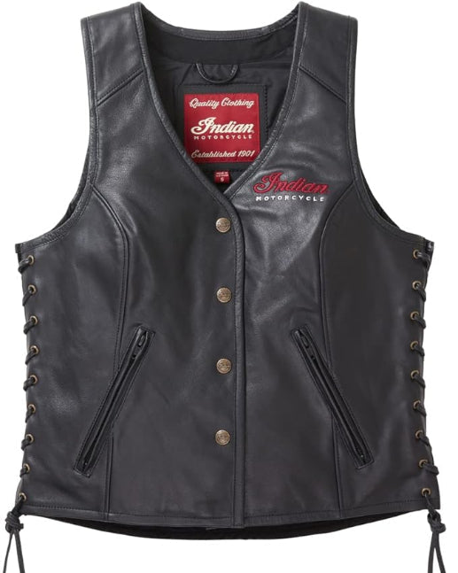 GILET INDIAN MOTORCYCLE WOMAN VEST 2