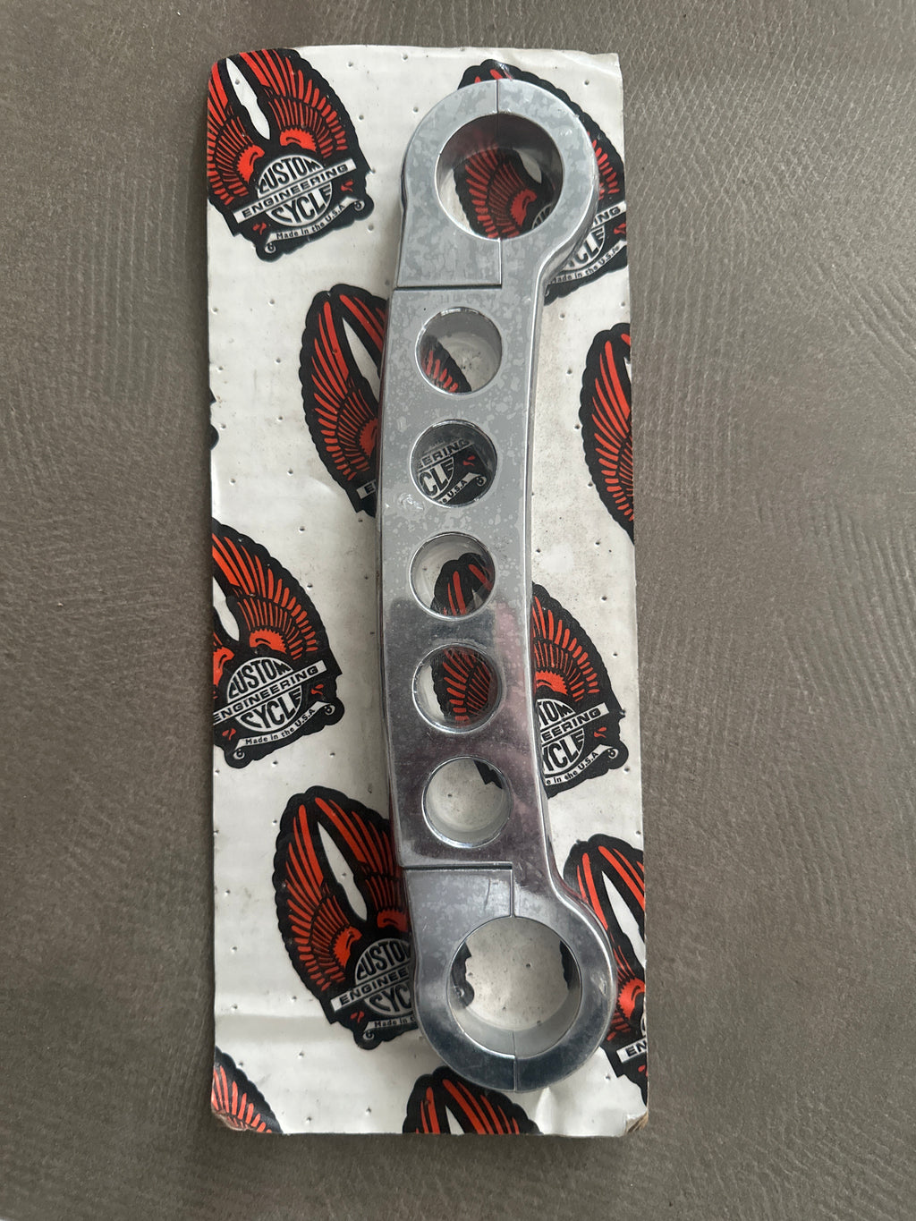 TWEEK BAR, 41MM W/G WITH HOLES, CHROMED, TB 1833-1