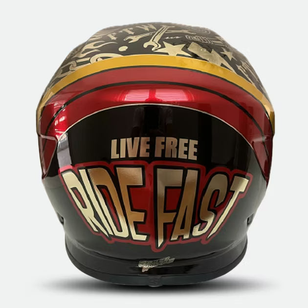 CASCO VENOM SIMPSON TATOO
