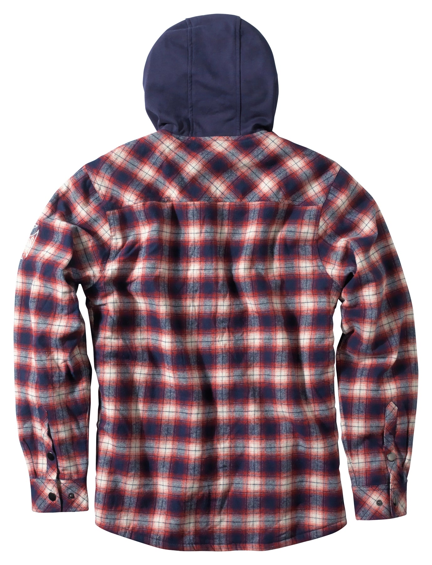 CAMICIA WEST COAST CHOPPER ROSSA FODERATA