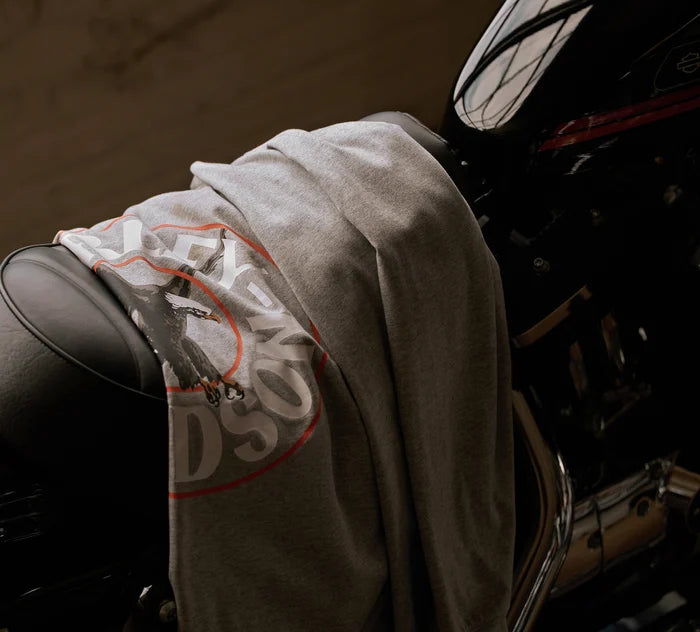 FELPA DOUBLE FACE CON CAPPUCCIO HARLEY DAVIDSON