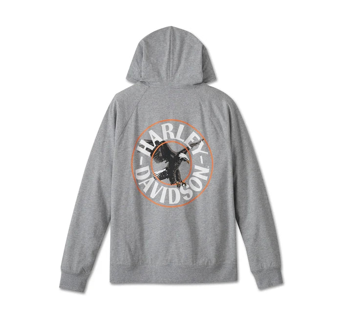 FELPA DOUBLE FACE CON CAPPUCCIO HARLEY DAVIDSON