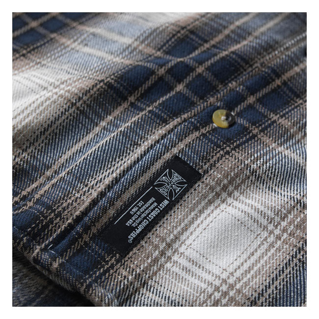 CAMICIA LINED WEST COAST CHOPPERS BEIGE