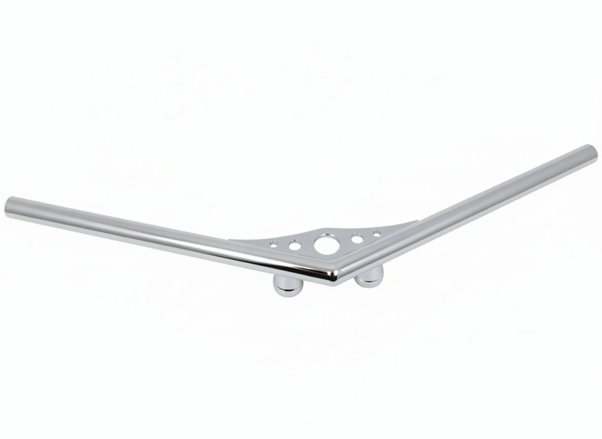 MANUBRIO BONANZA FLAT HANDLEBAR CROME