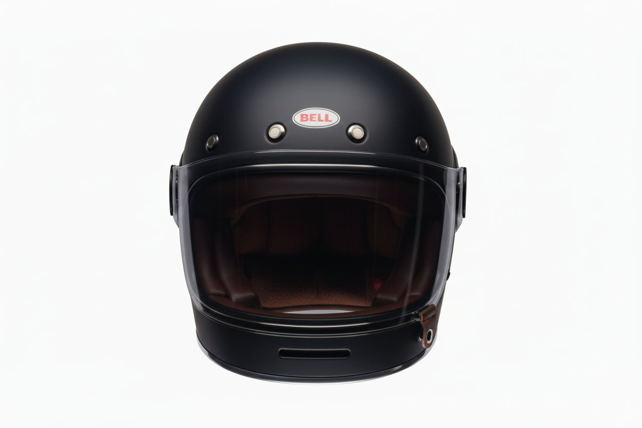 CASCO BULLIT BELL RETRO FULL FACE NERO OPACO