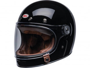 CASCO BULLIT BELL RETRO FULL FACE NERO LUCIDO