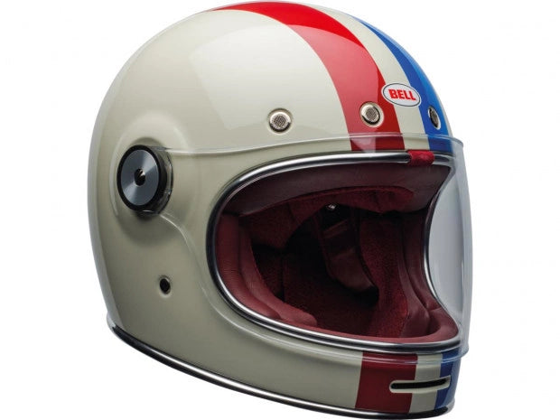 CASCO BULLIT BELL RETRO FULL FACE COMMAND OXBLOOD