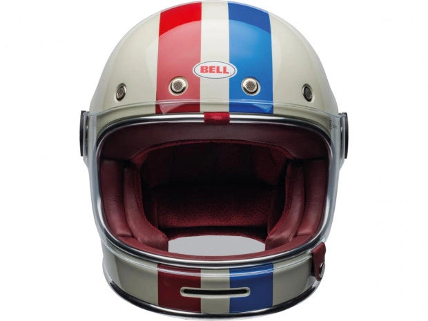 CASCO BULLIT BELL RETRO FULL FACE COMMAND OXBLOOD