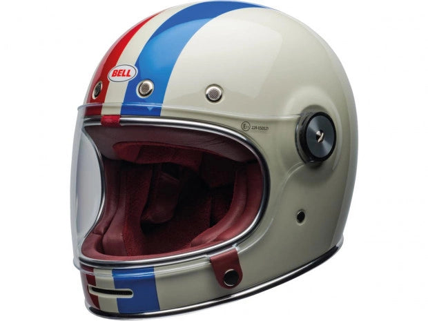 CASCO BULLIT BELL RETRO FULL FACE COMMAND OXBLOOD