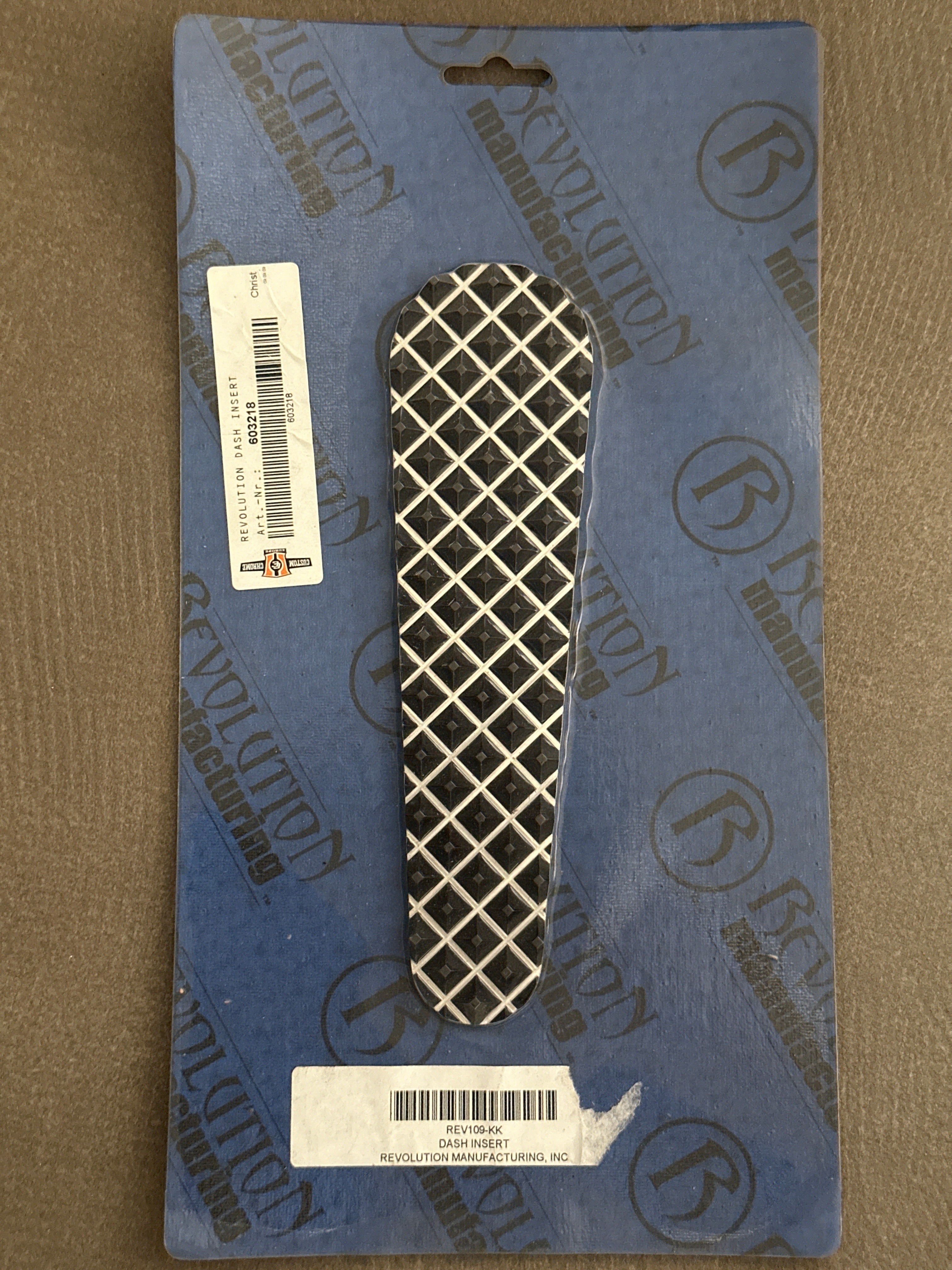 COVER King Knurl Series revolution manufacturing dash panel insert 08-19 flhx