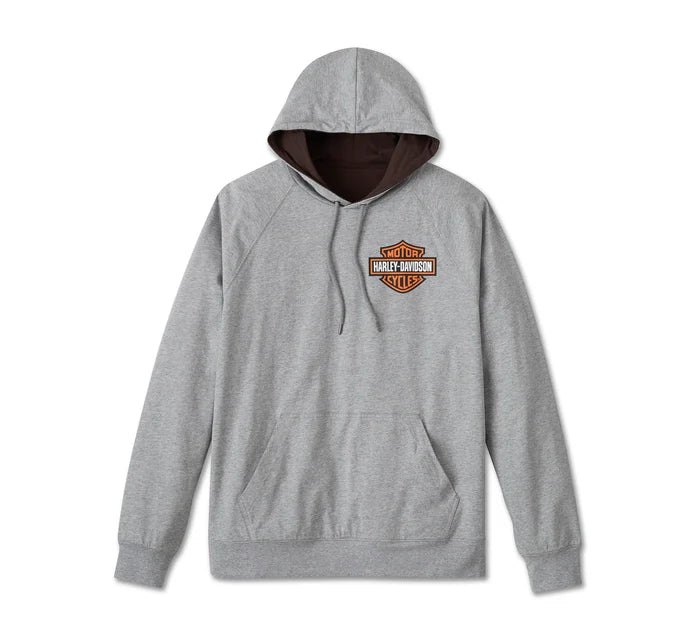 FELPA DOUBLE FACE CON CAPPUCCIO HARLEY DAVIDSON