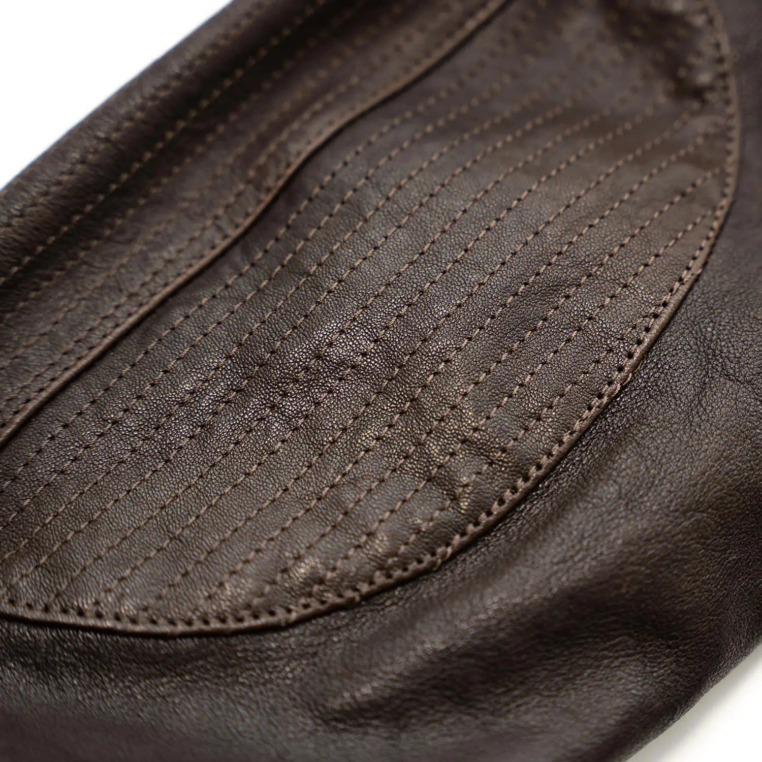 GIACCA IN PELLE DMD SOLO RIDER BROWN