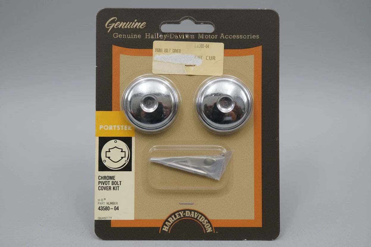 Per Harley sportster Chrome Pivot bolt cover kit