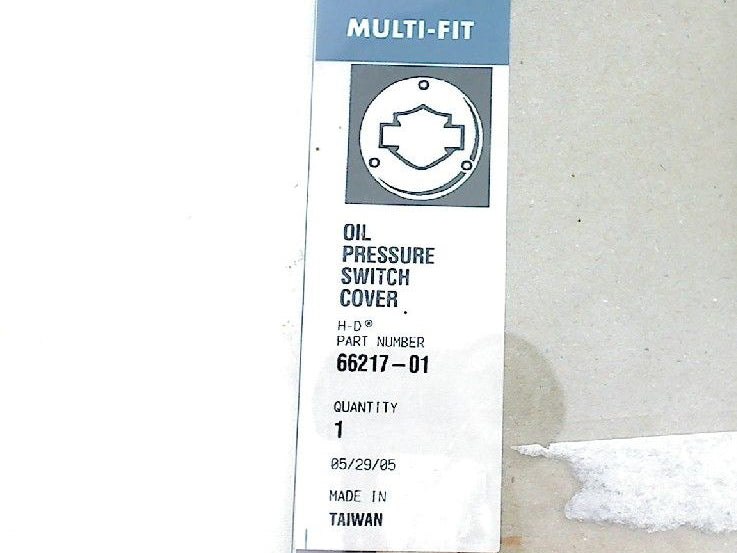 HARLEY-DAVIDSON FXD DYNA 1996-2003 OIL PUMP OIL PRESSURE SWITCH COVER (66217-01)