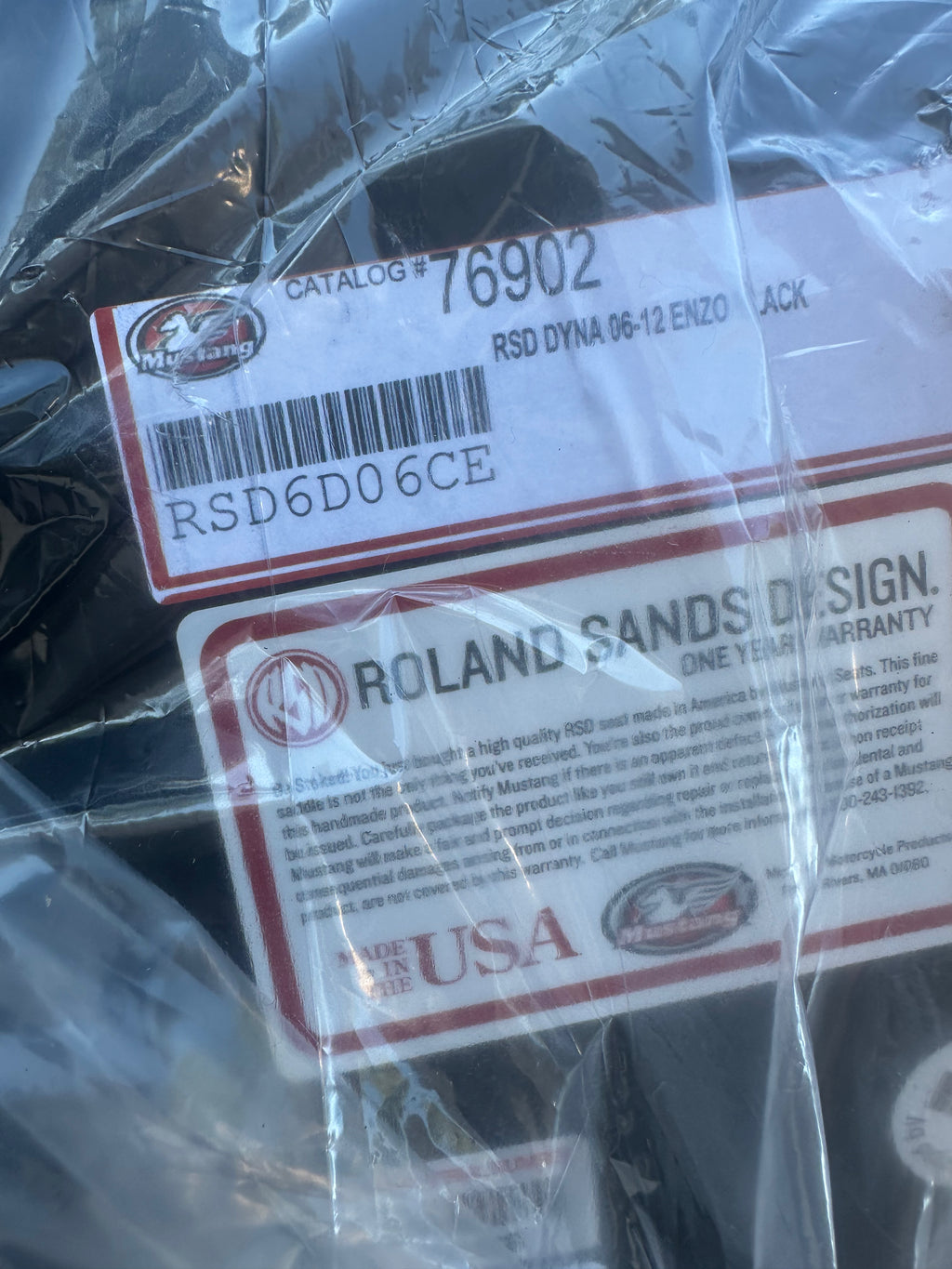 SELLA ROLAND SAIND DESIGN MUSTANG DYNA 06-12 ENZO