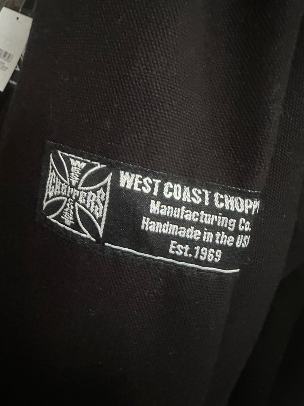 FELPA CAPPUCCIO WEST COAST CHOPPERS HEAVEY DUTY CANVAS