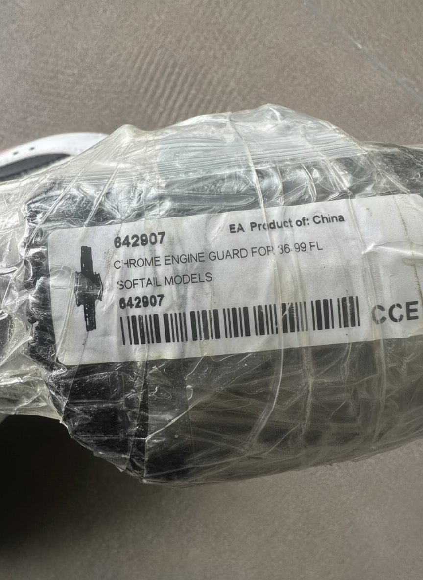 PARAMOTORE PER HARLEY DAVIDSON FRONTALE CROMATO 86/99 SOFTAIL