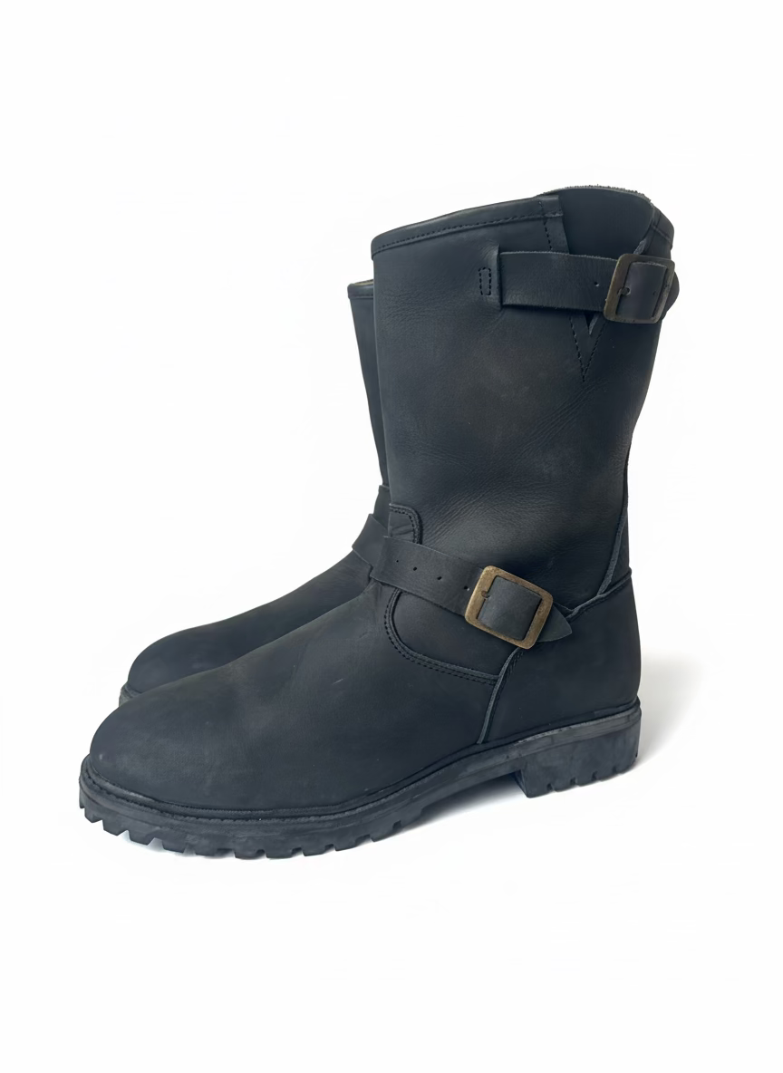 STIVALE MODELLO MUSTANG ARTIGIANALE IN VERA PELLE