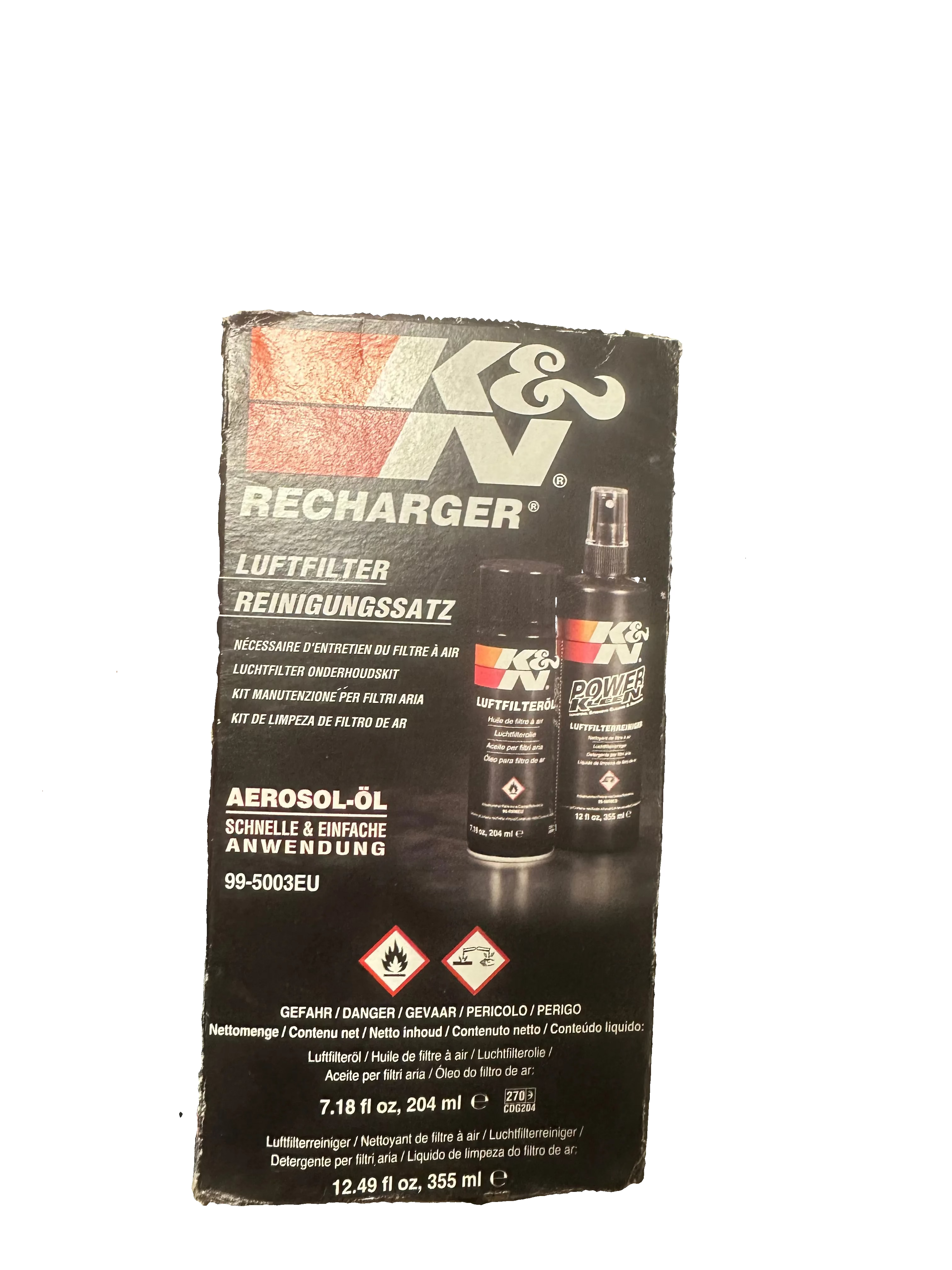 RECHARGER FILTRI K&N