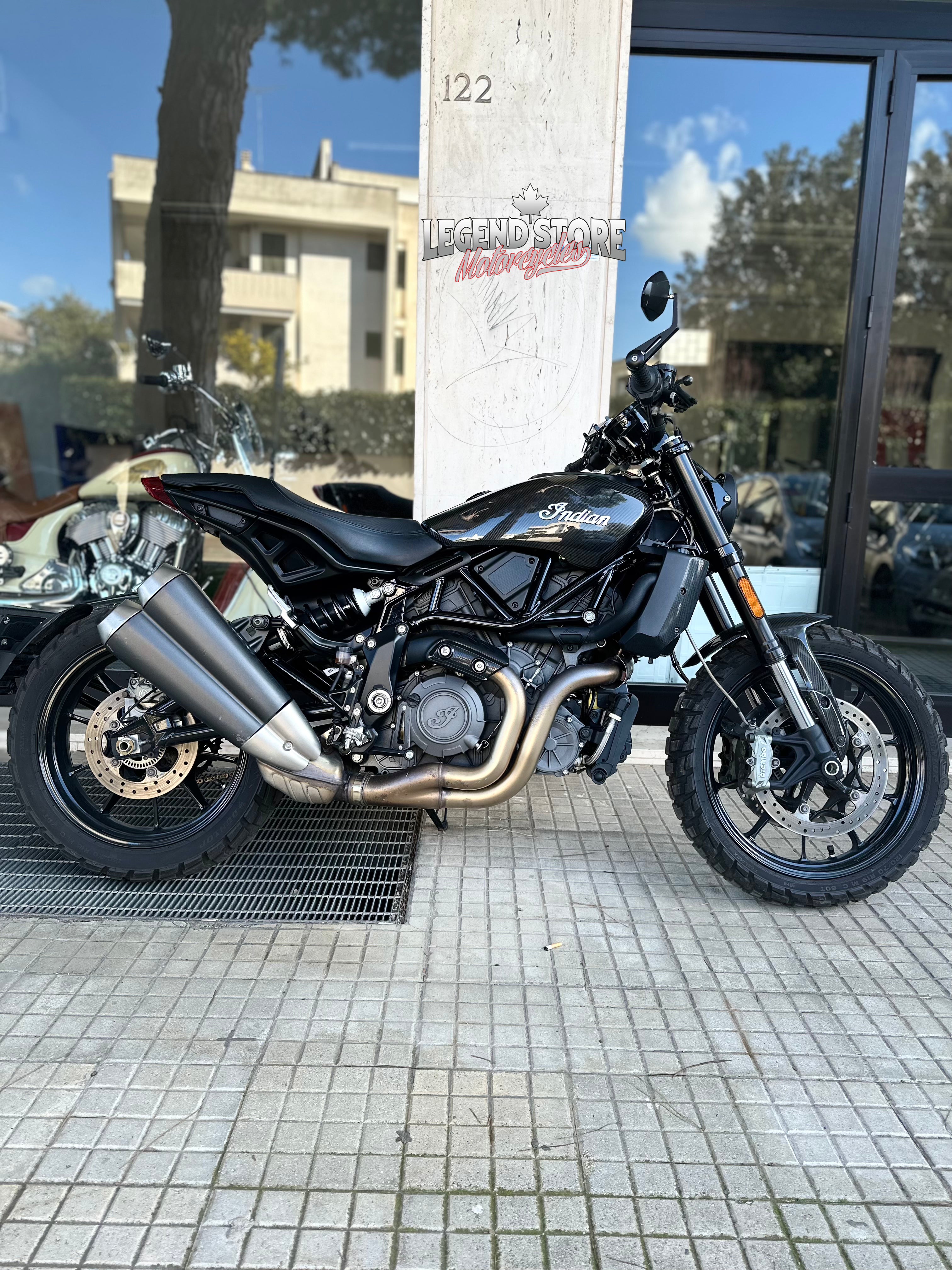 INDIAN FTR 1200 CARBON COVER USATO