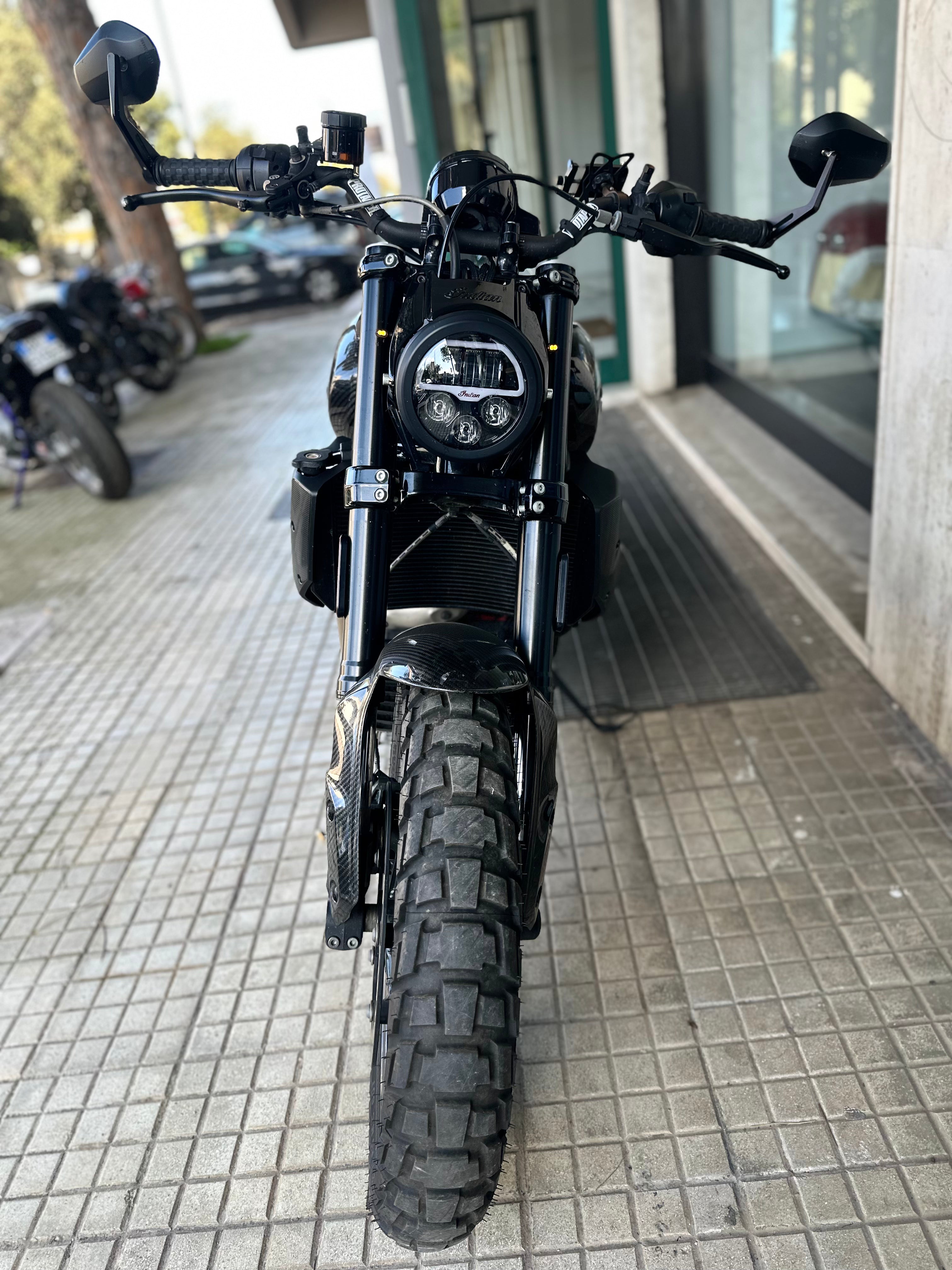 INDIAN FTR 1200 CARBON COVER USATO