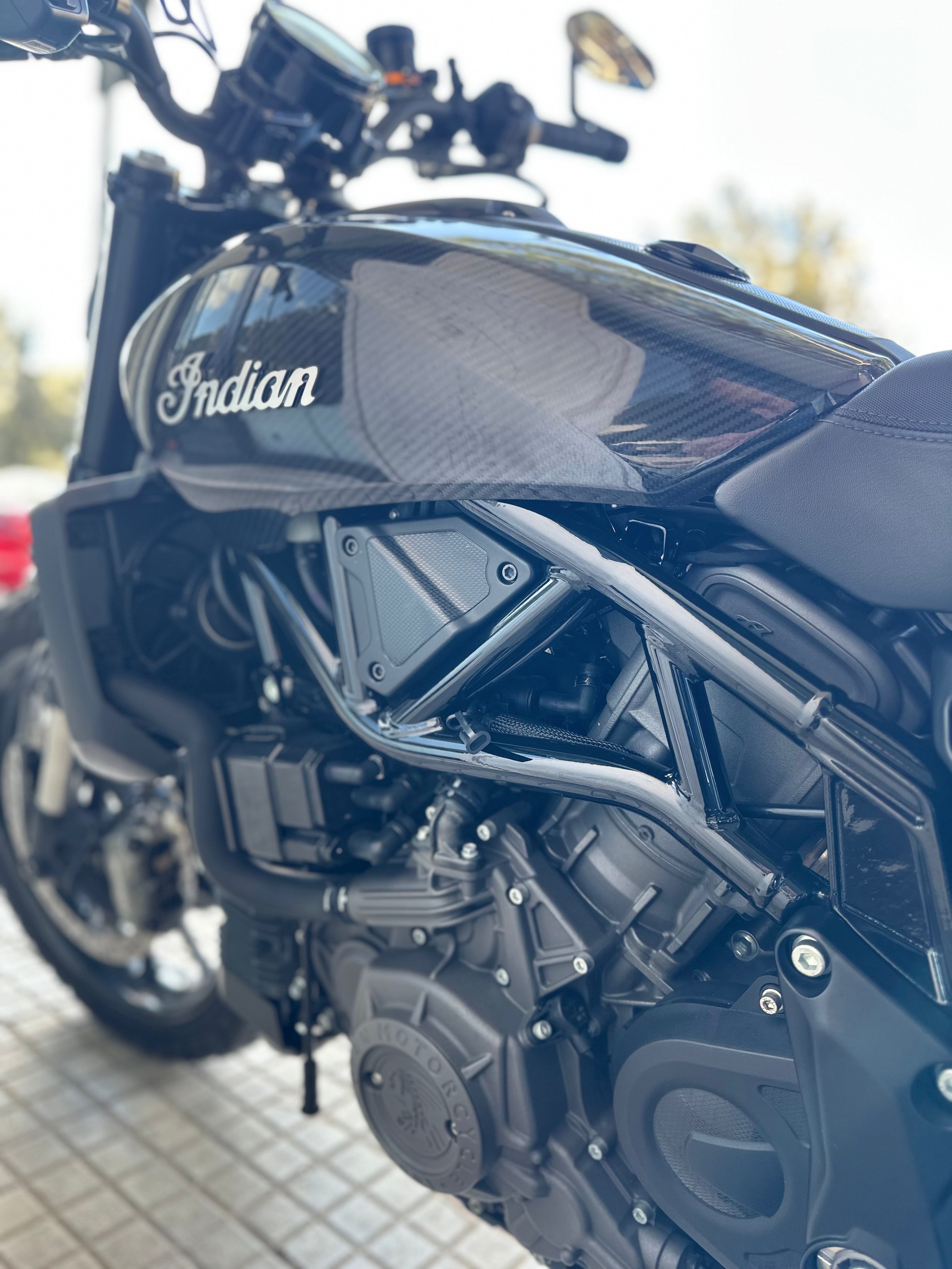 INDIAN FTR 1200 CARBON COVER USATO