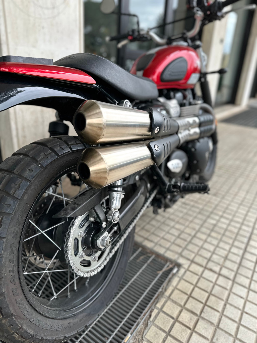 TRIUMPH STREET SCRAMBLER 900 USATO