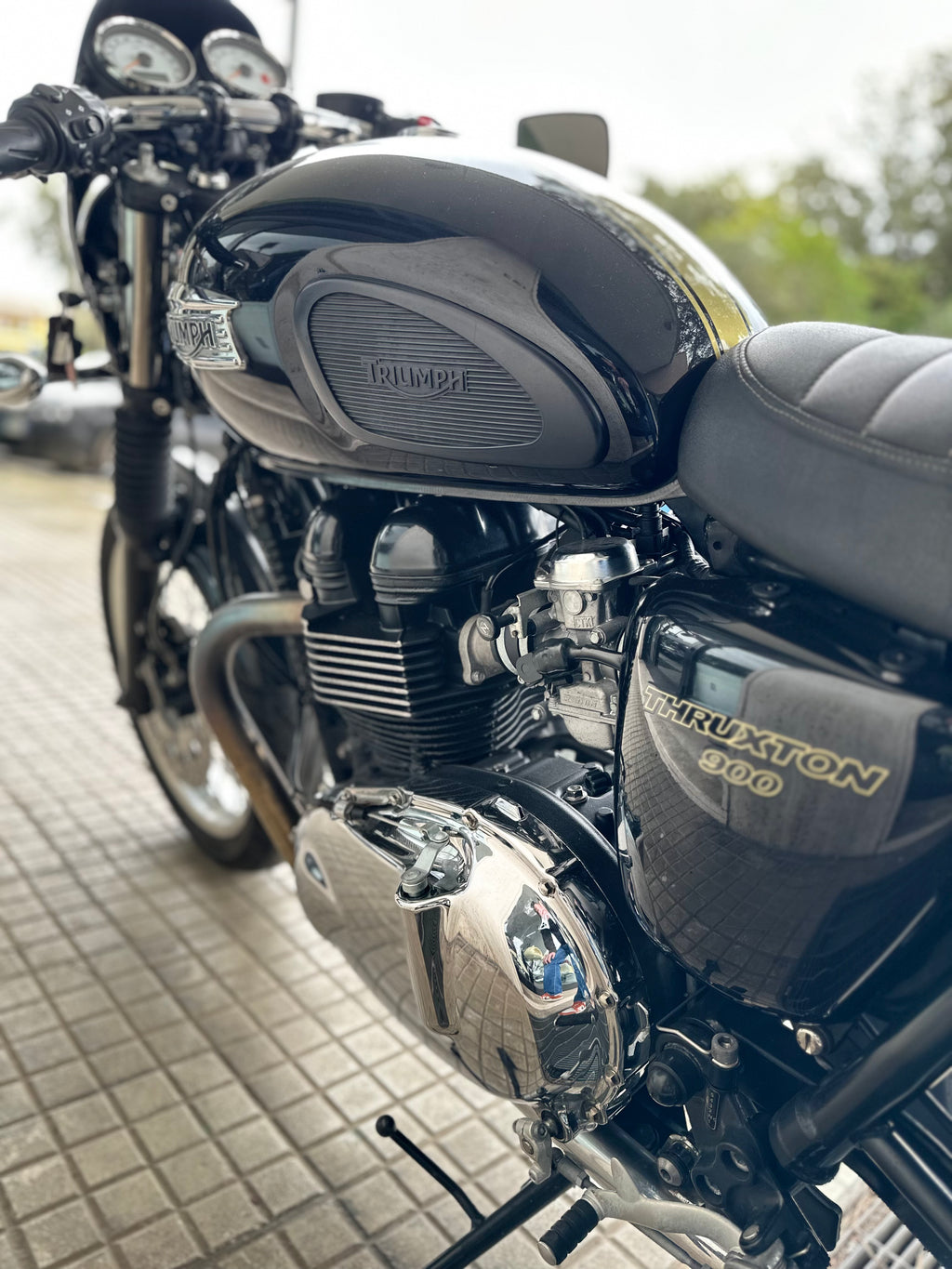 TRIUMPH THRUXTON 900 USATO