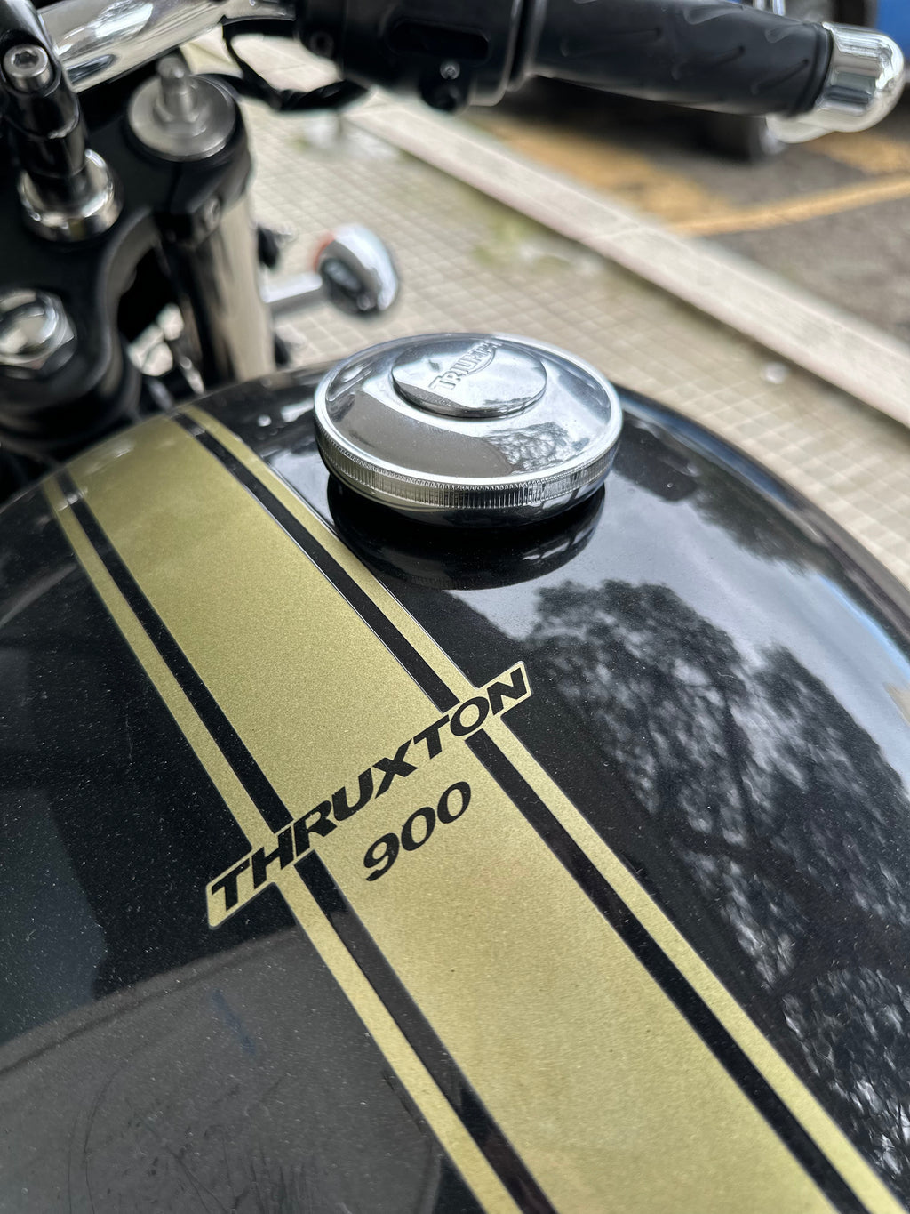 TRIUMPH THRUXTON 900 USATO