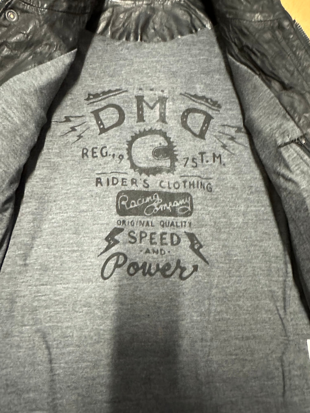 GIACCA IN PELLE DMD SOLO RIDER NERO