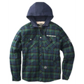 CAMICIA WEST COAST CHOPPER VERDE FODERATA